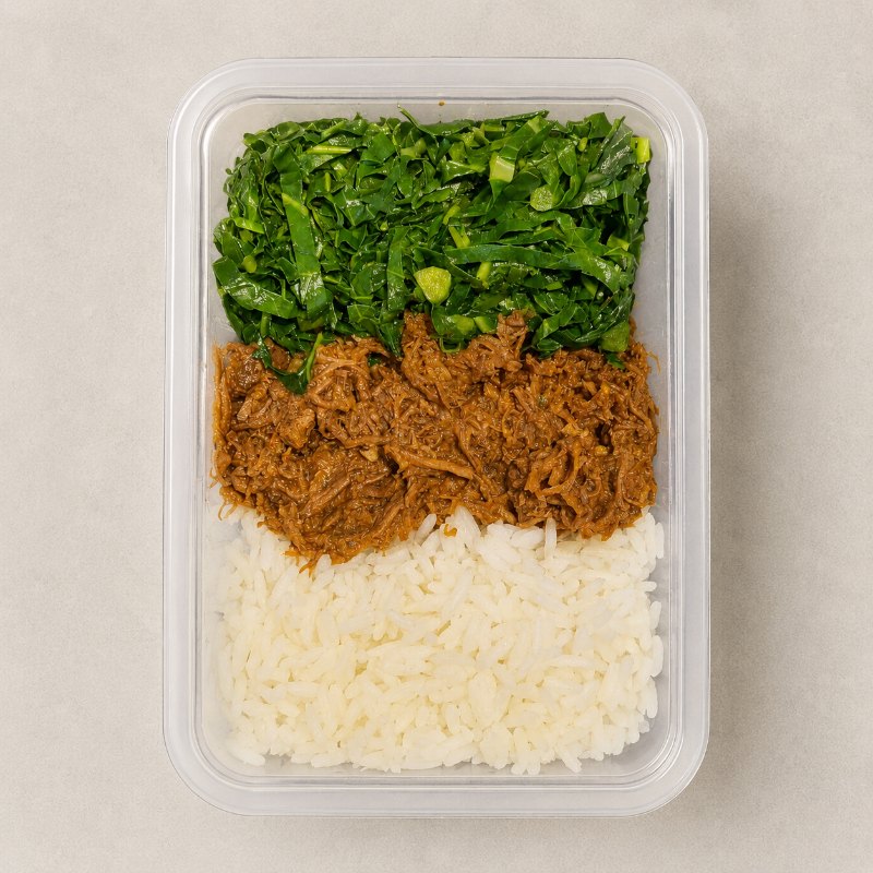 Carne com Couve